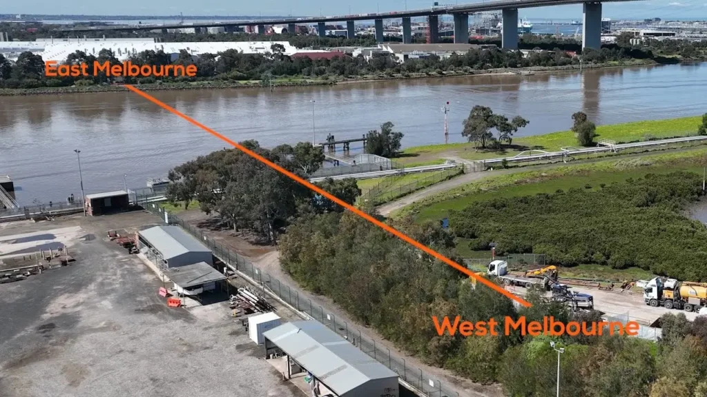 From East to West Melbourne