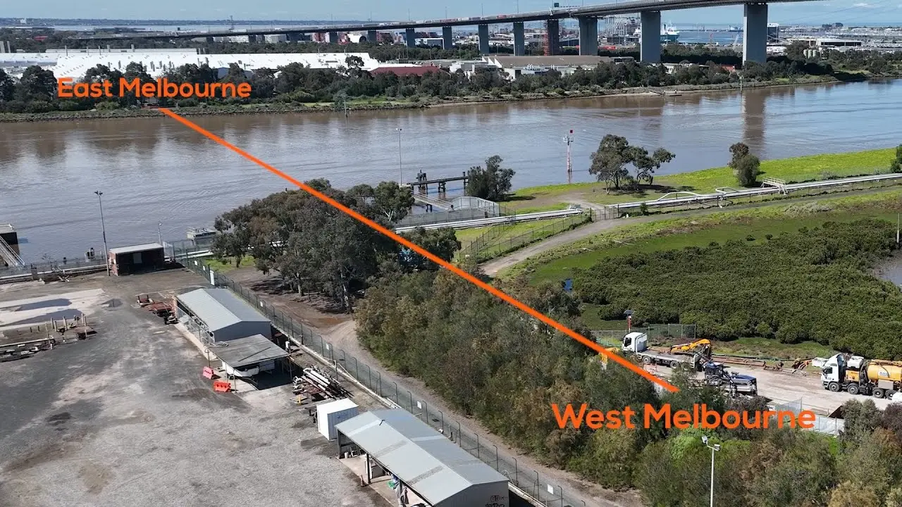 From East to West Melbourne