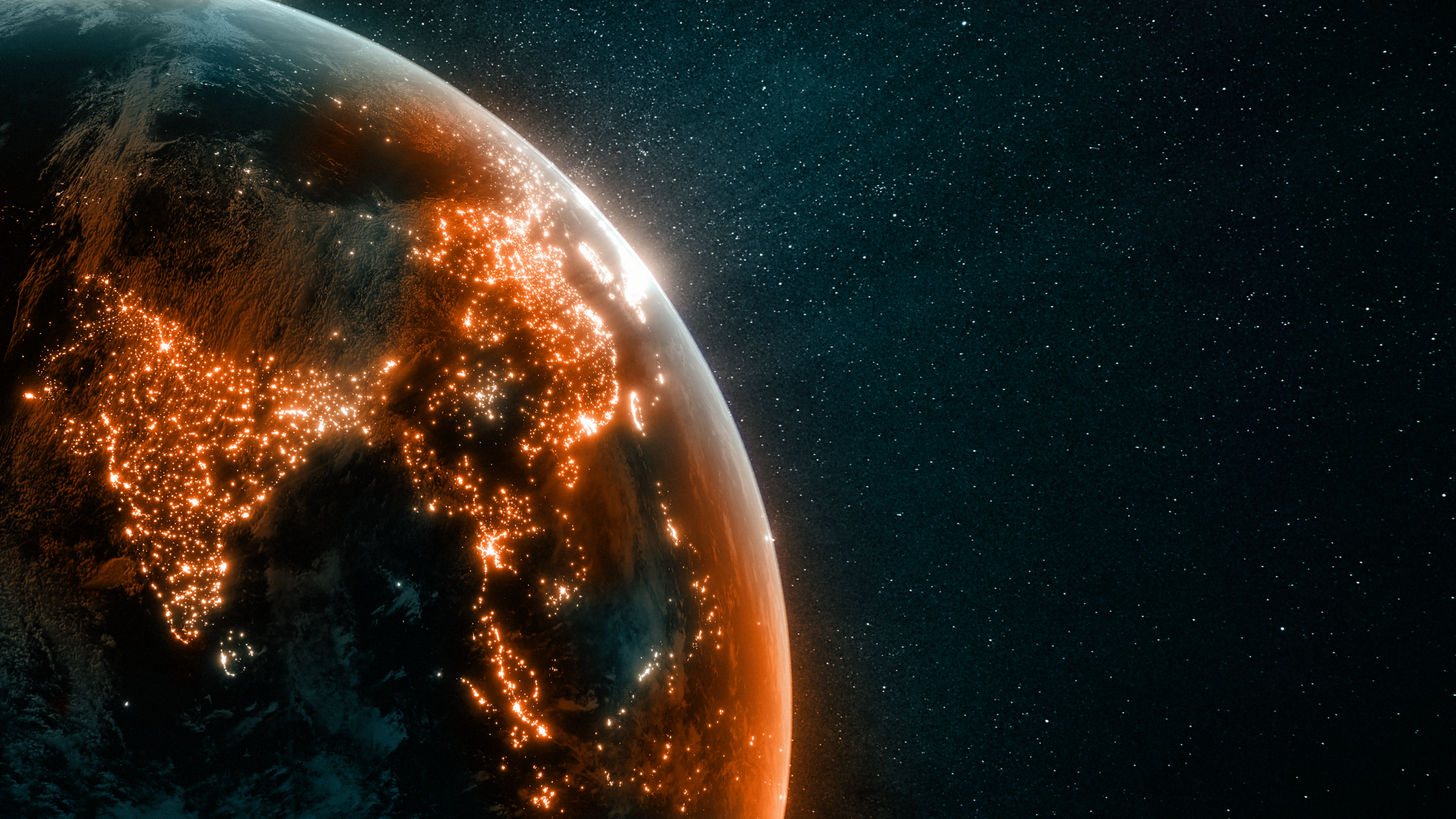 Illuminated Depth Globe